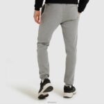 hombres pantalón jogger overvest ropa Ellesse marga gris PZZNT413 - Image 3