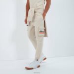 hombres pantalón jogging labico ropa Ellesse beige PZZNT410 - Image 2