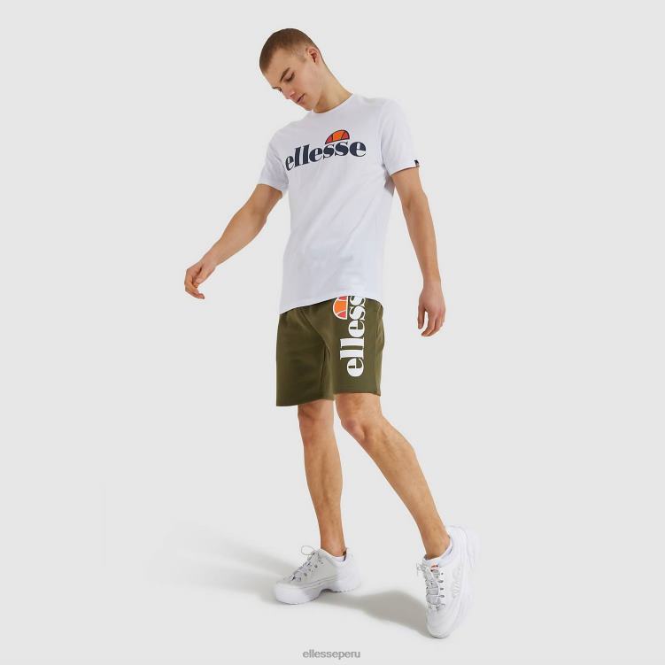 hombres pantalones cortos de lana bossini ropa Ellesse caqui PZZNT426 - Image 2
