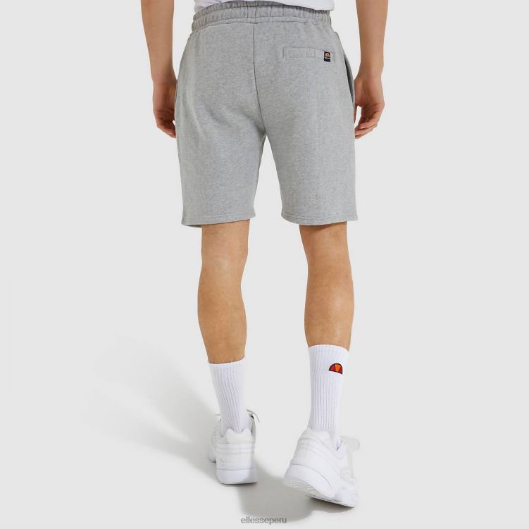 hombres pantalones cortos de lana bossini ropa Ellesse marga gris PZZNT424 - Image 3