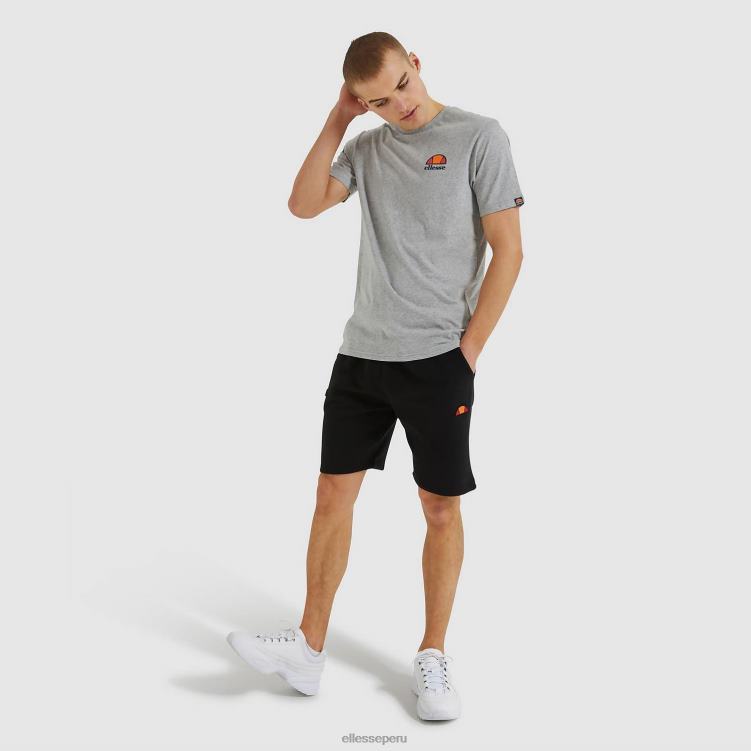 hombres pantalones cortos de lana noli negro ropa Ellesse antracita PZZNT420 - Image 2