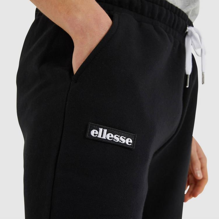hombres pantalones cortos de lana noli negro ropa Ellesse antracita PZZNT420 - Image 4