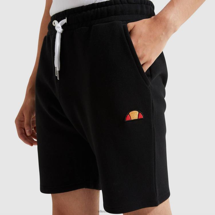 hombres pantalones cortos de lana noli negro ropa Ellesse antracita PZZNT420 - Image 8