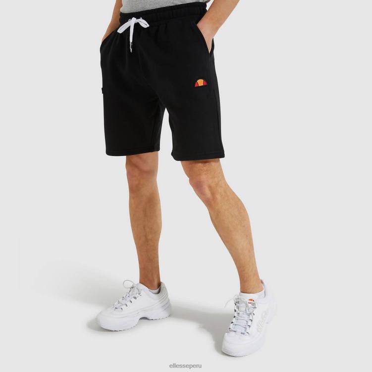 hombres pantalones cortos de lana noli negro ropa Ellesse antracita PZZNT420 - Image 1