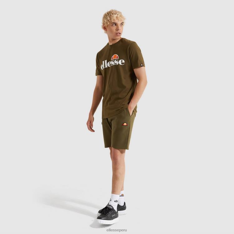 hombres pantalones cortos de lana noli ropa Ellesse caqui PZZNT422 - Image 2