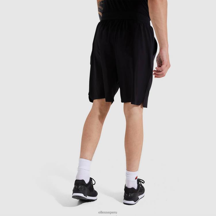 hombres pantalones cortos vivaldi ropa Ellesse negro PZZNT435 - Image 3
