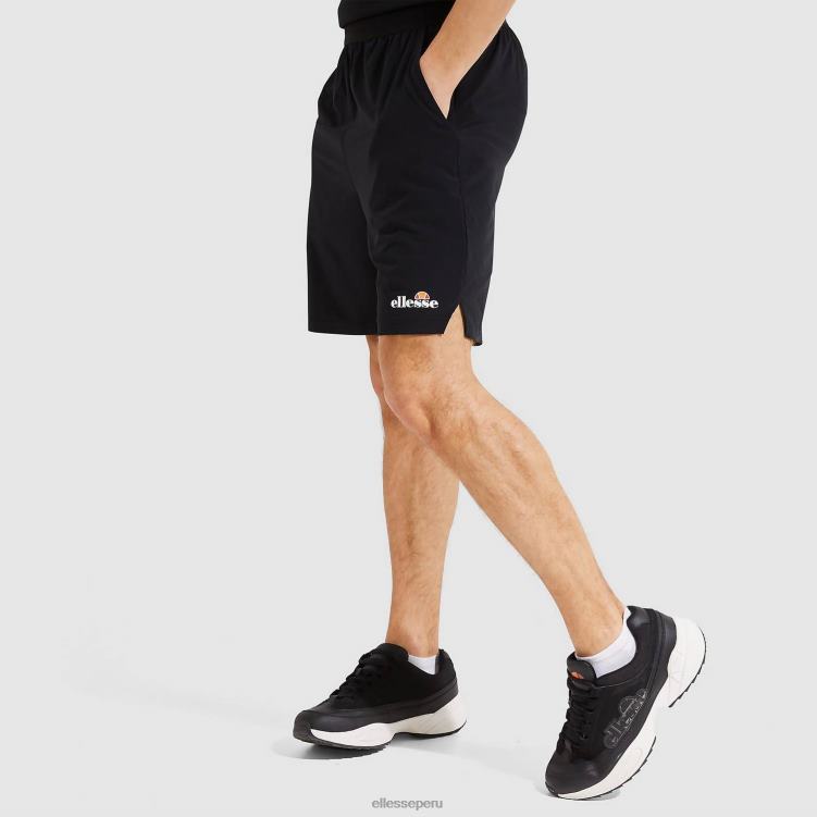 hombres pantalones cortos vivaldi ropa Ellesse negro PZZNT435 - Image 5