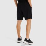 hombres pantalones cortos vivaldi ropa Ellesse negro PZZNT435 - Image 7