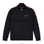 hombres parte superior de la pista del mañana ropa Ellesse negro PZZNT320