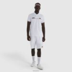 hombres polo de lin ropa Ellesse blanco PZZNT477 - Image 2