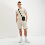 hombres polo de rooks ropa Ellesse beige PZZNT348 - Image 5