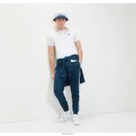 hombres polo de rooks ropa Ellesse blanco PZZNT390 - Image 5