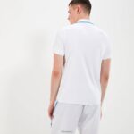 hombres polo tolbiaco ropa Ellesse blanco PZZNT333 - Image 5