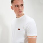 hombres reyes 2 camiseta ropa Ellesse blanco PZZNT375 - Image 5