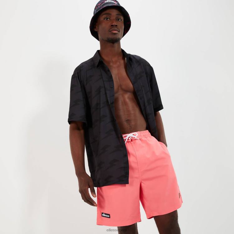 hombres señora nadar corto ropa Ellesse rosa PZZNT454 - Image 2