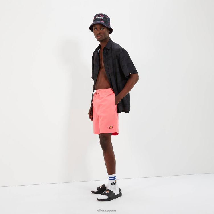 hombres señora nadar corto ropa Ellesse rosa PZZNT454 - Image 1