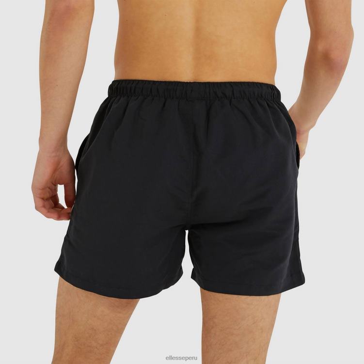 hombres shorts de baño dem slackers ropa Ellesse negro PZZNT437 - Image 3