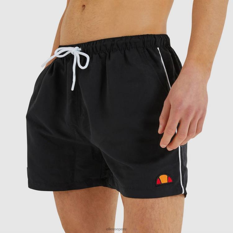 hombres shorts de baño dem slackers ropa Ellesse negro PZZNT437 - Image 1