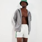 hombres shorts de baño tenios ropa Ellesse blanquecino PZZNT432 - Image 2