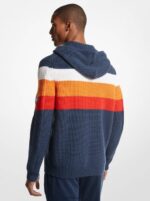 hombres sudadera con capucha mk ropa Ellesse azul PZZNT309 - Image 2