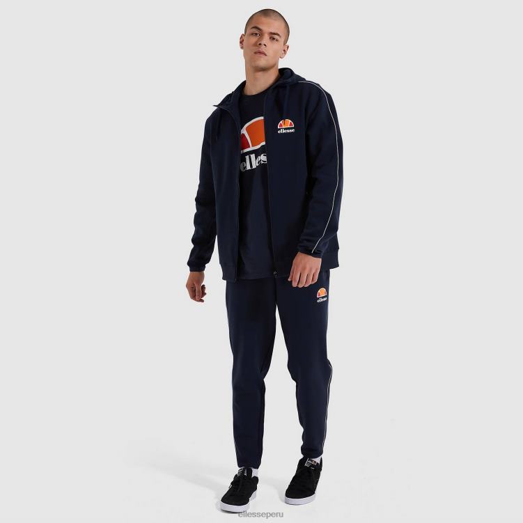 hombres sudadera con capucha ornari fz ropa Ellesse Armada PZZNT318 - Image 2