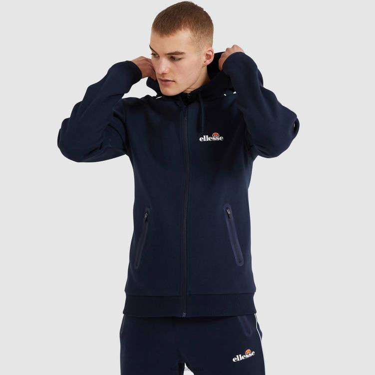 hombres sudadera con capucha ornari fz ropa Ellesse Armada PZZNT318 - Image 5