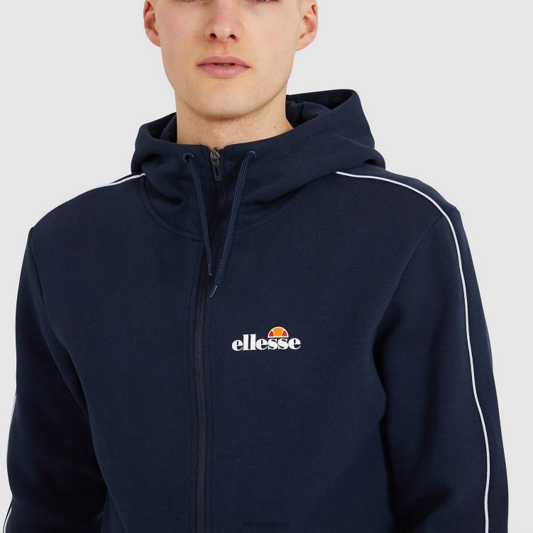 hombres sudadera con capucha ornari fz ropa Ellesse Armada PZZNT318 - Image 8