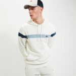 hombres sudadera con capucha pietro ropa Ellesse blanquecino PZZNT313