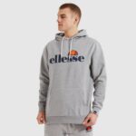 hombres sudadera con capucha sl gottero oh ropa Ellesse marga gris PZZNT295