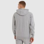 hombres sudadera con capucha sl gottero oh ropa Ellesse marga gris PZZNT295 - Image 3