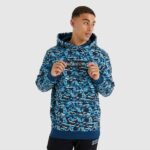 hombres sudadera con capucha tartica ropa Ellesse multi PZZNT473