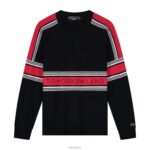 hombres sudadera de punto del mundo del mañana ropa Ellesse negro PZZNT301