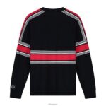 hombres sudadera de punto del mundo del mañana ropa Ellesse negro PZZNT301 - Image 3