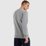 hombres sudadera diveria ropa Ellesse marga gris PZZNT307 - Image 3