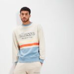 hombres sudadera pelioli ropa Ellesse multi PZZNT290 - Image 3