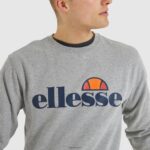 hombres sudadera sl succiso ropa Ellesse marga gris PZZNT293 - Image 4