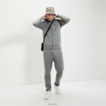 hombres top de chándal cellamare ropa Ellesse gris PZZNT322 - Image 5