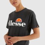 mujer camiseta albania ropa Ellesse gris PZZNT86 - Image 4