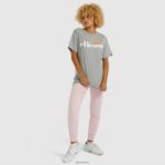 mujer camiseta albania ropa Ellesse marga gris PZZNT60 - Image 6