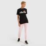 mujer camiseta albany negra ropa Ellesse antracita PZZNT61 - Image 2