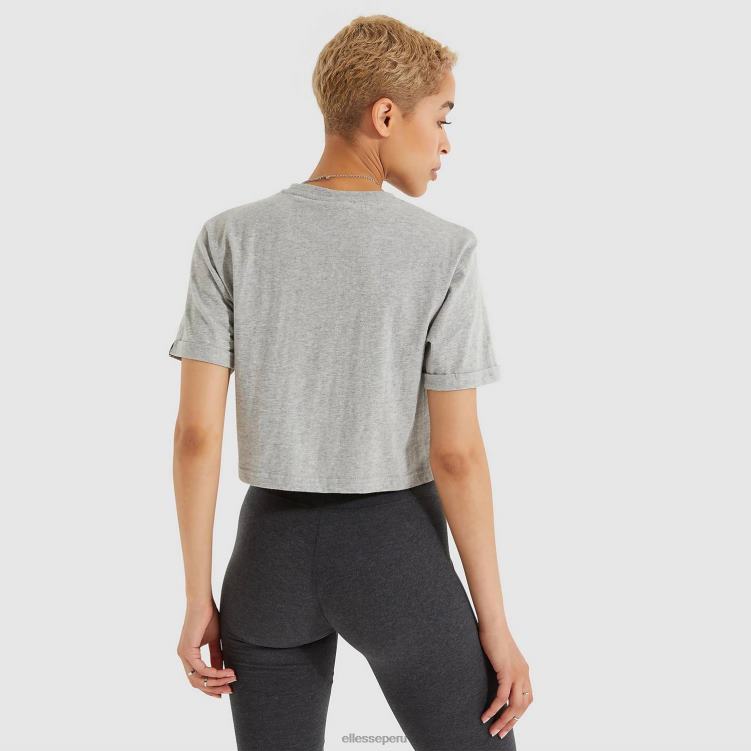 mujer camiseta corta alberta ropa Ellesse marga gris PZZNT69 - Image 3