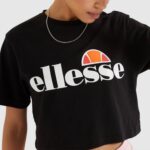 mujer camiseta corta alberta ropa Ellesse negro PZZNT68 - Image 4
