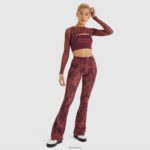mujer camiseta corta darol ropa Ellesse morado oscuro PZZNT203 - Image 2