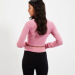 mujer camiseta corta de manga larga Linny ropa Ellesse rosa PZZNT91 - Image 3