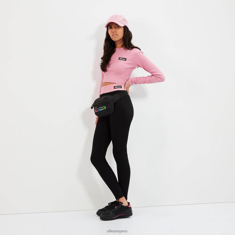 mujer camiseta corta de manga larga Linny ropa Ellesse rosa PZZNT91 - Image 5
