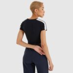 mujer camiseta corta latus ropa Ellesse negro PZZNT206 - Image 3