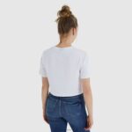 mujer camiseta corta unicornio ropa Ellesse blanco PZZNT210 - Image 3