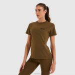 mujer camiseta lindley ropa Ellesse caqui PZZNT234