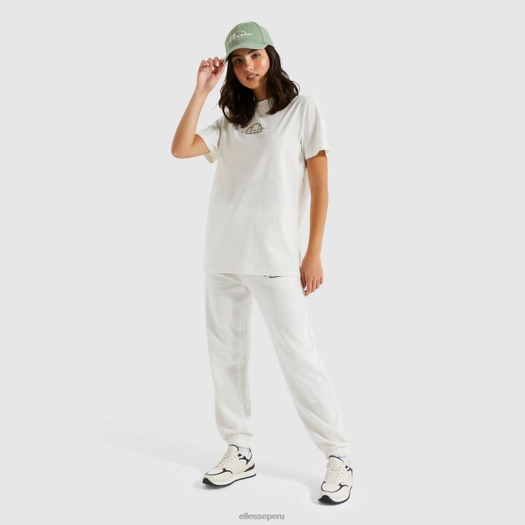 mujer camiseta oversize orenzo ropa Ellesse blanquecino PZZNT241 - Image 2