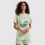 mujer camiseta shabunda ropa Ellesse verde claro PZZNT221